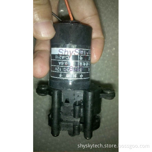 24V Self priming pump Absolute safety Low noise Corrosion pr